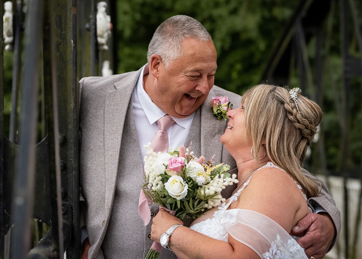 Wedding ceremony in historic Staffordshire chapel